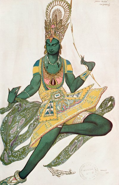 Costume per Nijinsky (1889-1950) per il suo ruolo come 